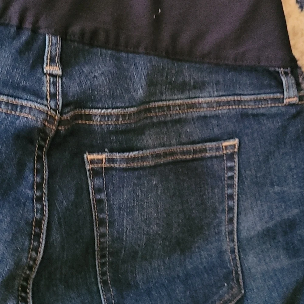 Gap sz 6 maternity jeans WJ97 - Picture 3 of 5